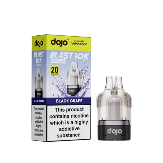 DOJO BLAST 10K PODS BLACK GRAPE (5)