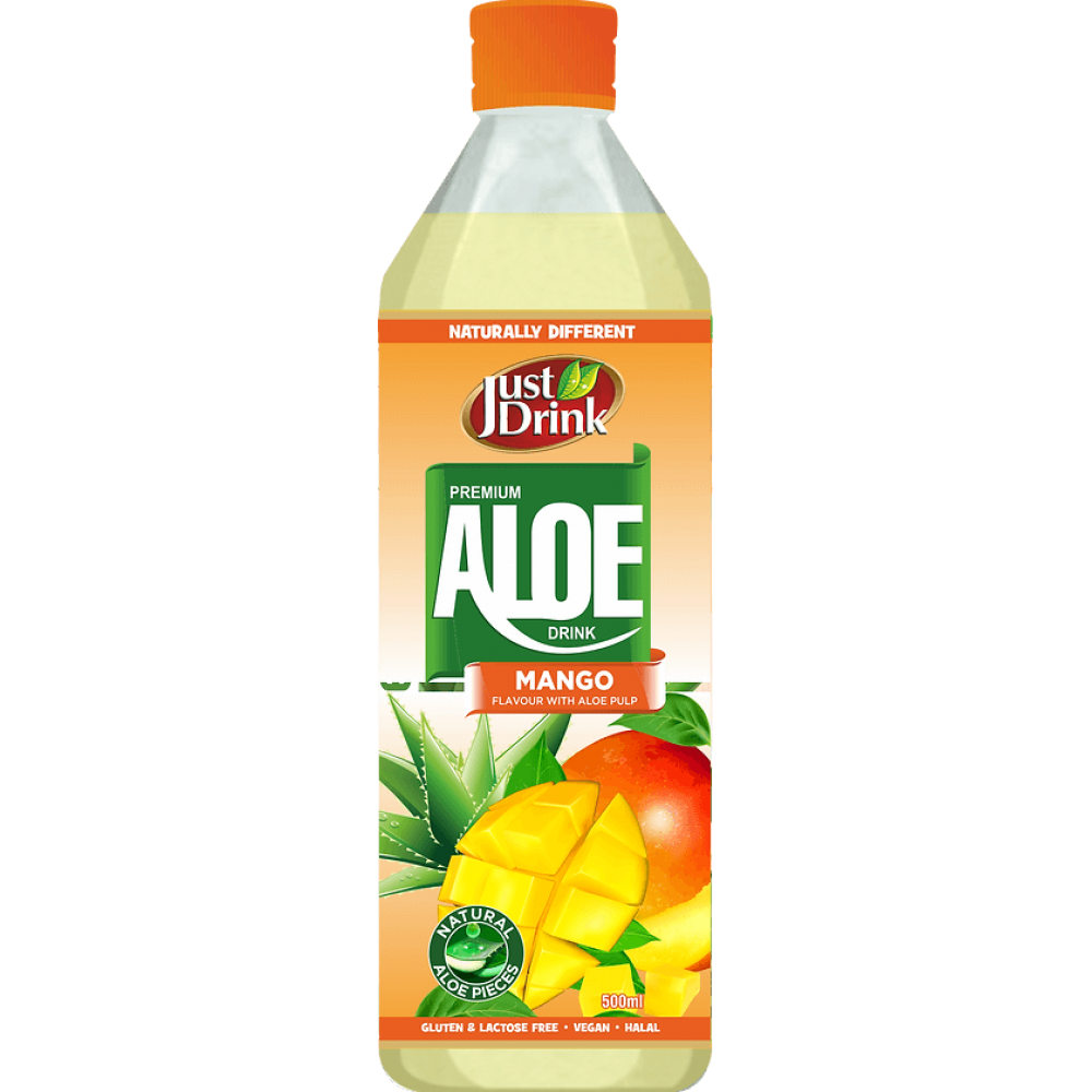 ALOE DRINK 500ML 12PK - Mango