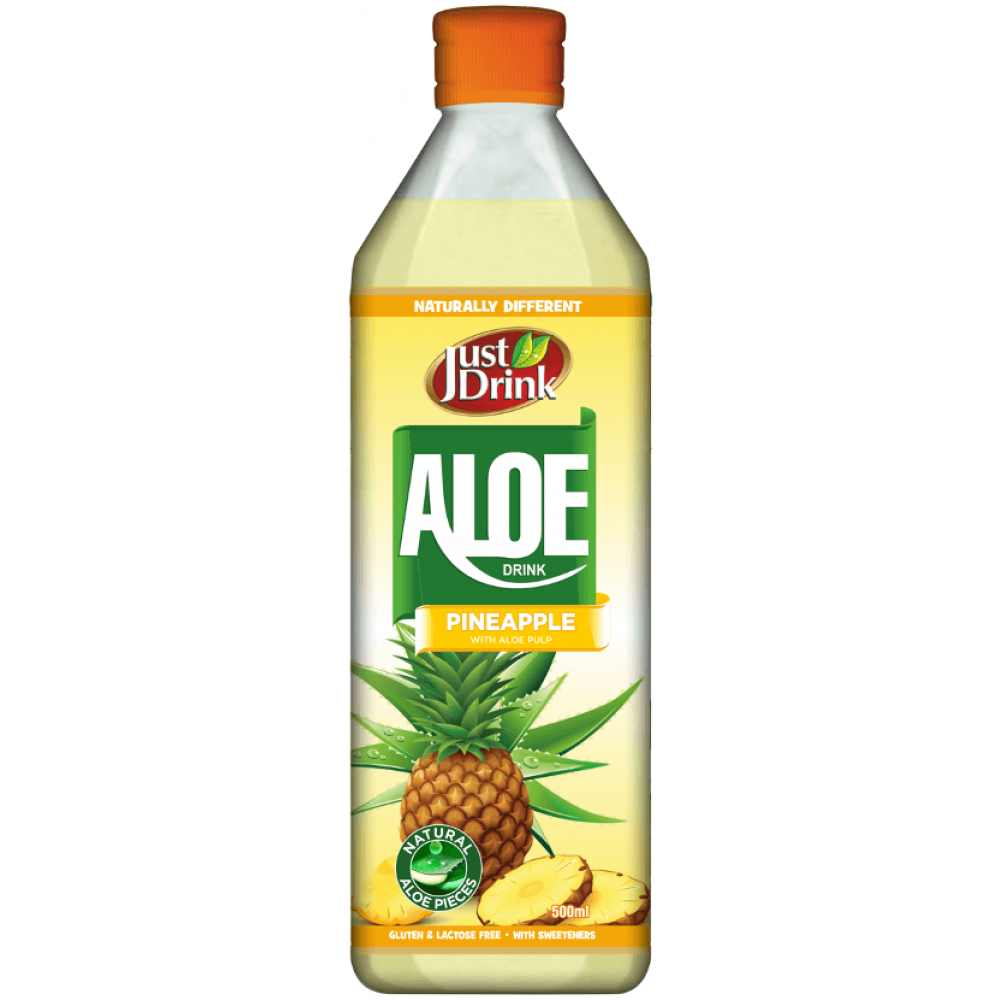 ALOE DRINK 500ML 12PK - Pineapple