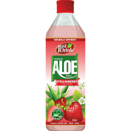 ALOE DRINK 500ML 12PK - Strawberry