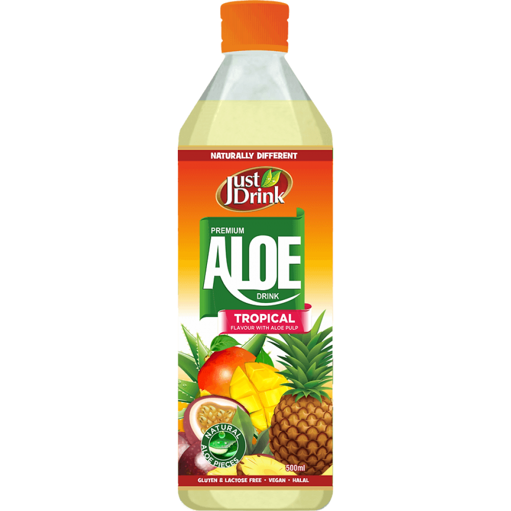 ALOE DRINK 500ML 12PK - Tropical