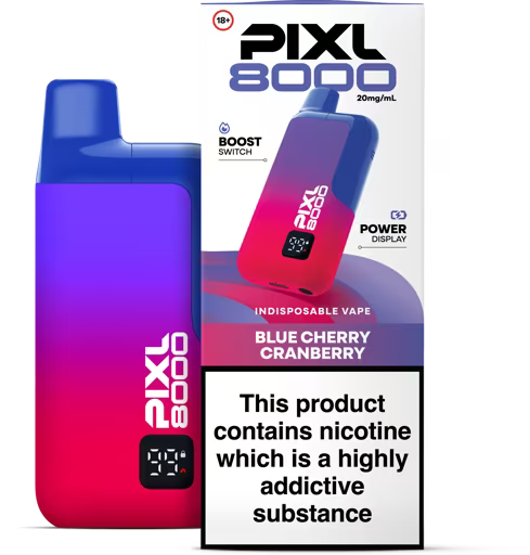PIXL 8000 BLUE CHERRY CRANBERRY