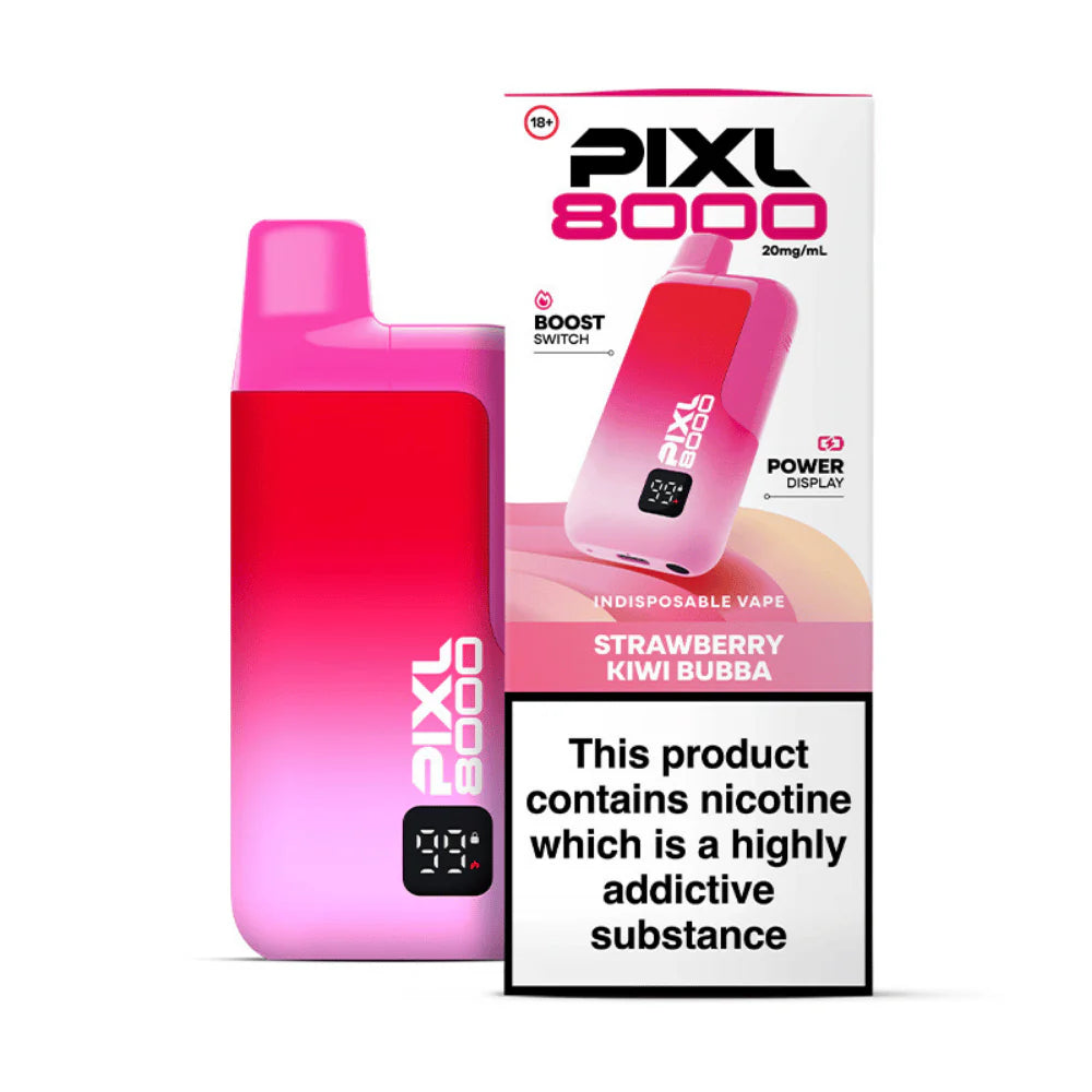 PIXL 8000 STRAWBERRY KIWI BUBBA