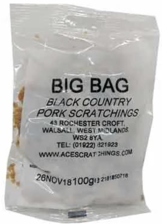 Black Country Big Bag Scratchings 100G