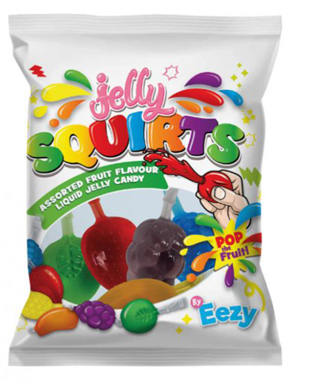 Eezy Jelly Squirts Assorted Fruits