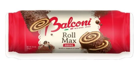 Balconi Roll Max Choc 300G