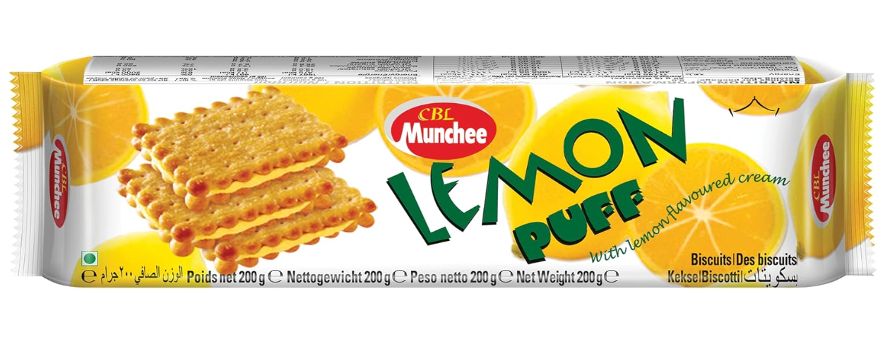 Munchee Lemon Puff 200G