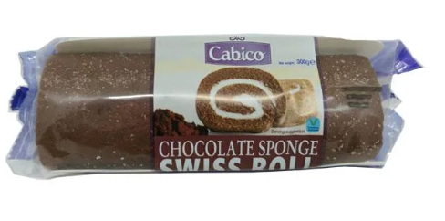 Cabico Swiss Roll Chocolate 300G