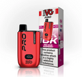 IVG PRO 12 10000 PRE-FILLED POD KIT - PACK OF 5 - PACK OF 5  RED SOUR RASPBERRY