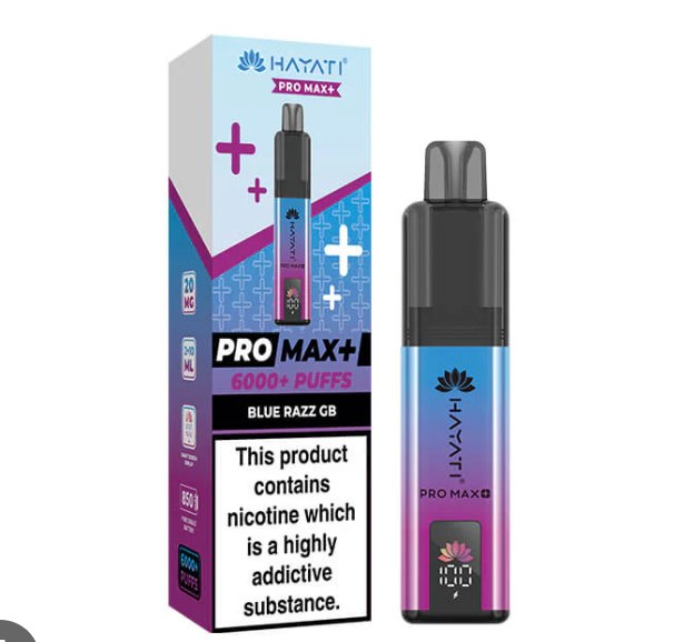 Hayati Pro Max+ Pre-Filled Pod Kit (Pack of 5) - BLUE RAZZ BLACKCURRANT
