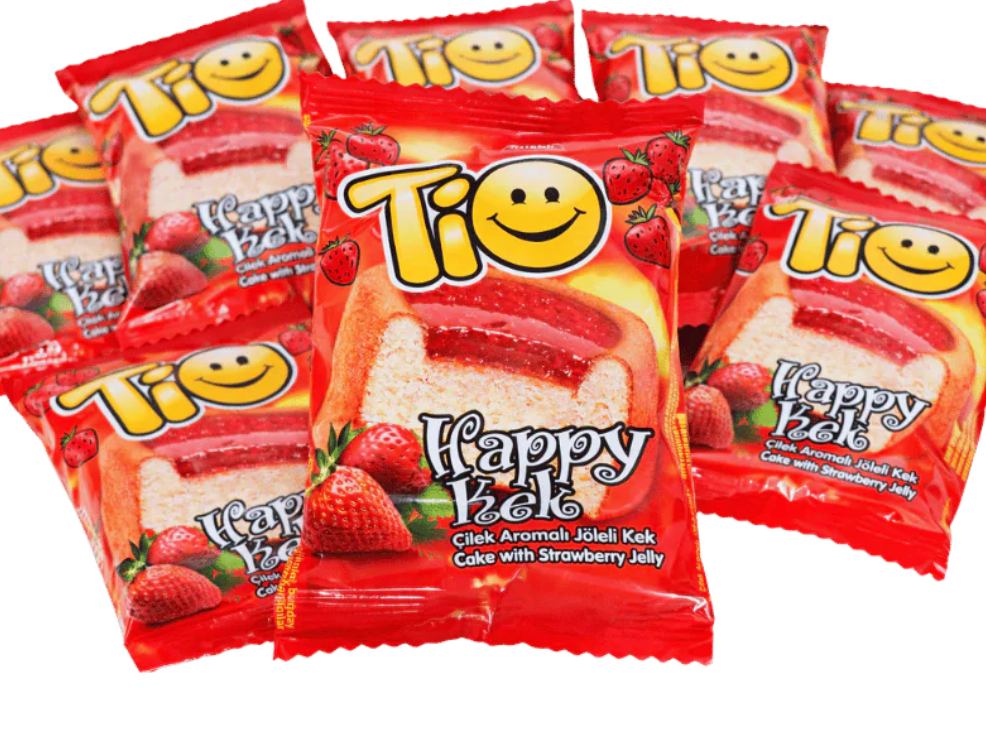 Tio Happy Cake Strawberry 25G