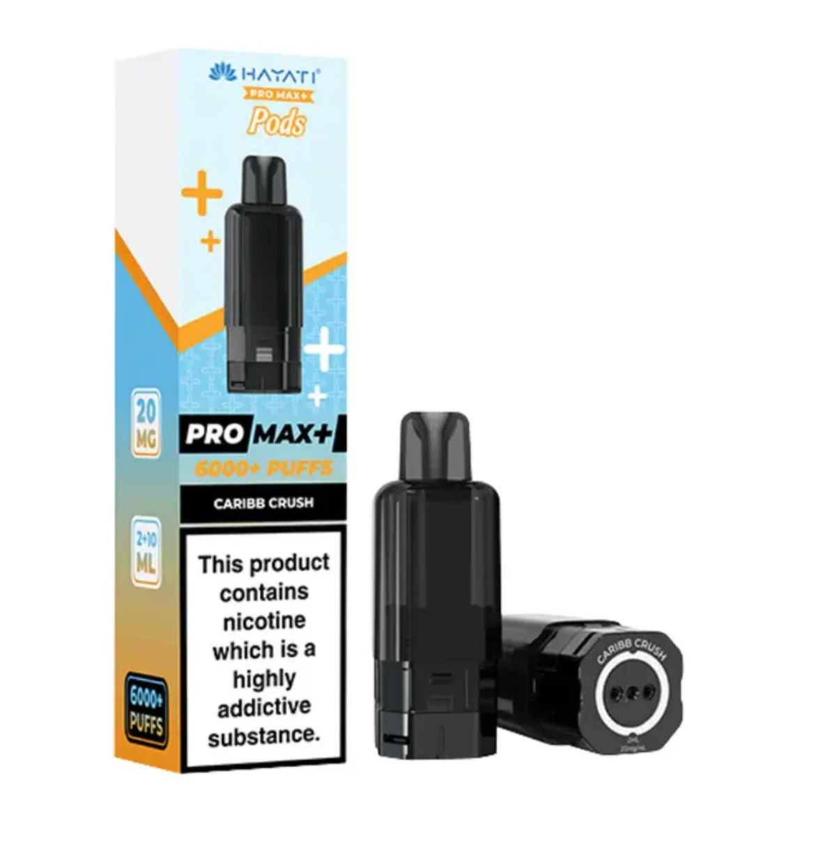 Hayati Pro Max+ Replacement Pods (Pack of 5) - Caribb Crush