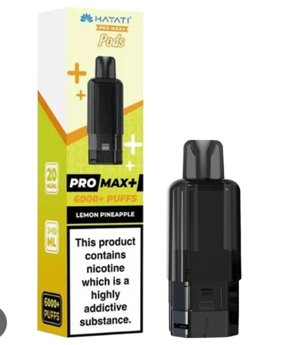 Hayati Pro Max+ Replacement Pods (Pack of 5) - Lemon Pineapple