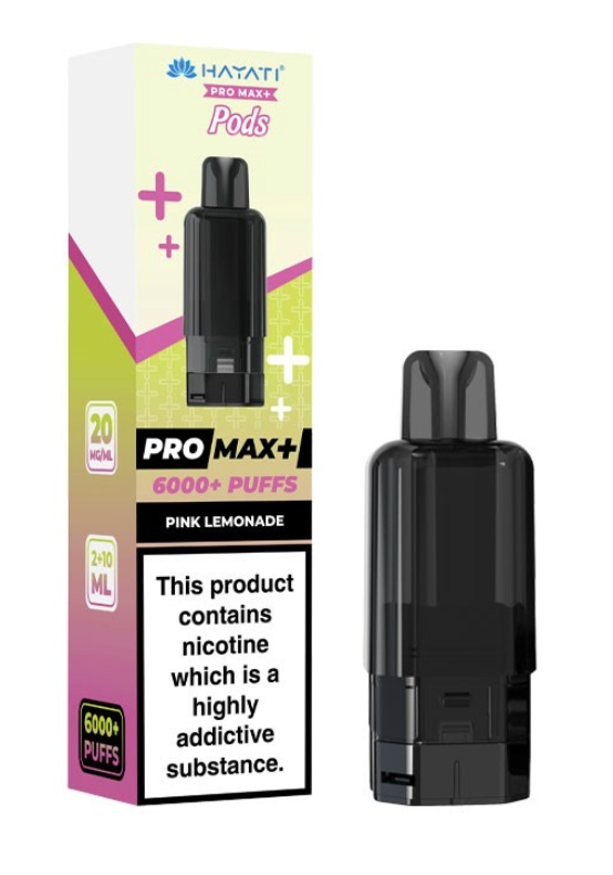 Hayati Pro Max+ Replacement Pods (Pack of 5) - Pink Lemonade