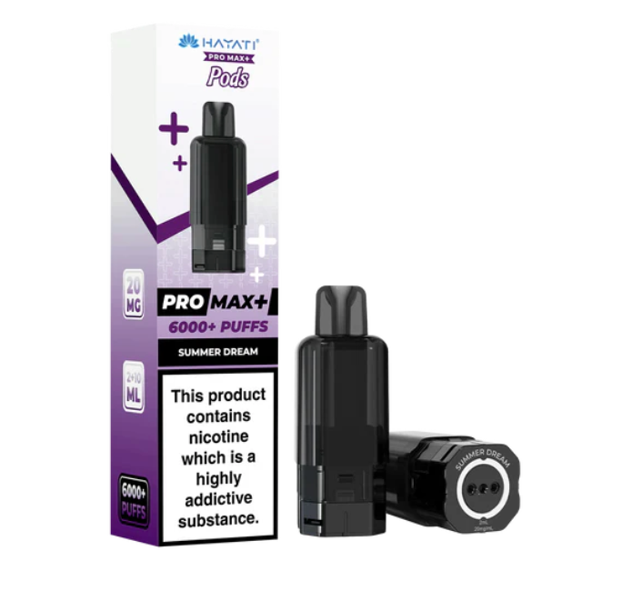 Hayati Pro Max+ Replacement Pods (Pack of 5) - Summer Dream