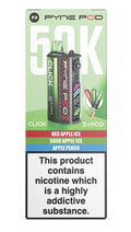 Pyne Pod Click 50K Pre-Filled Pod Kit (Pack of 5) - Apple Edition