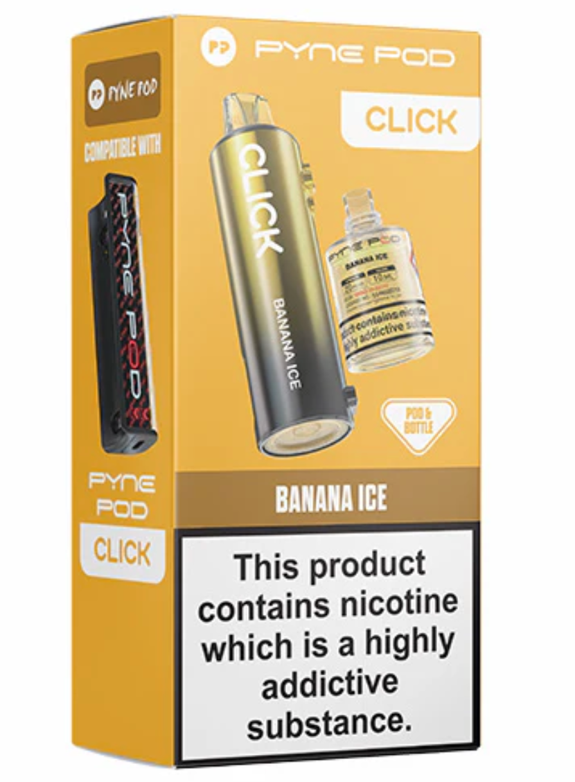 Pyne Pod Click Replacement Pod (Pack of 5) - Banana Ice