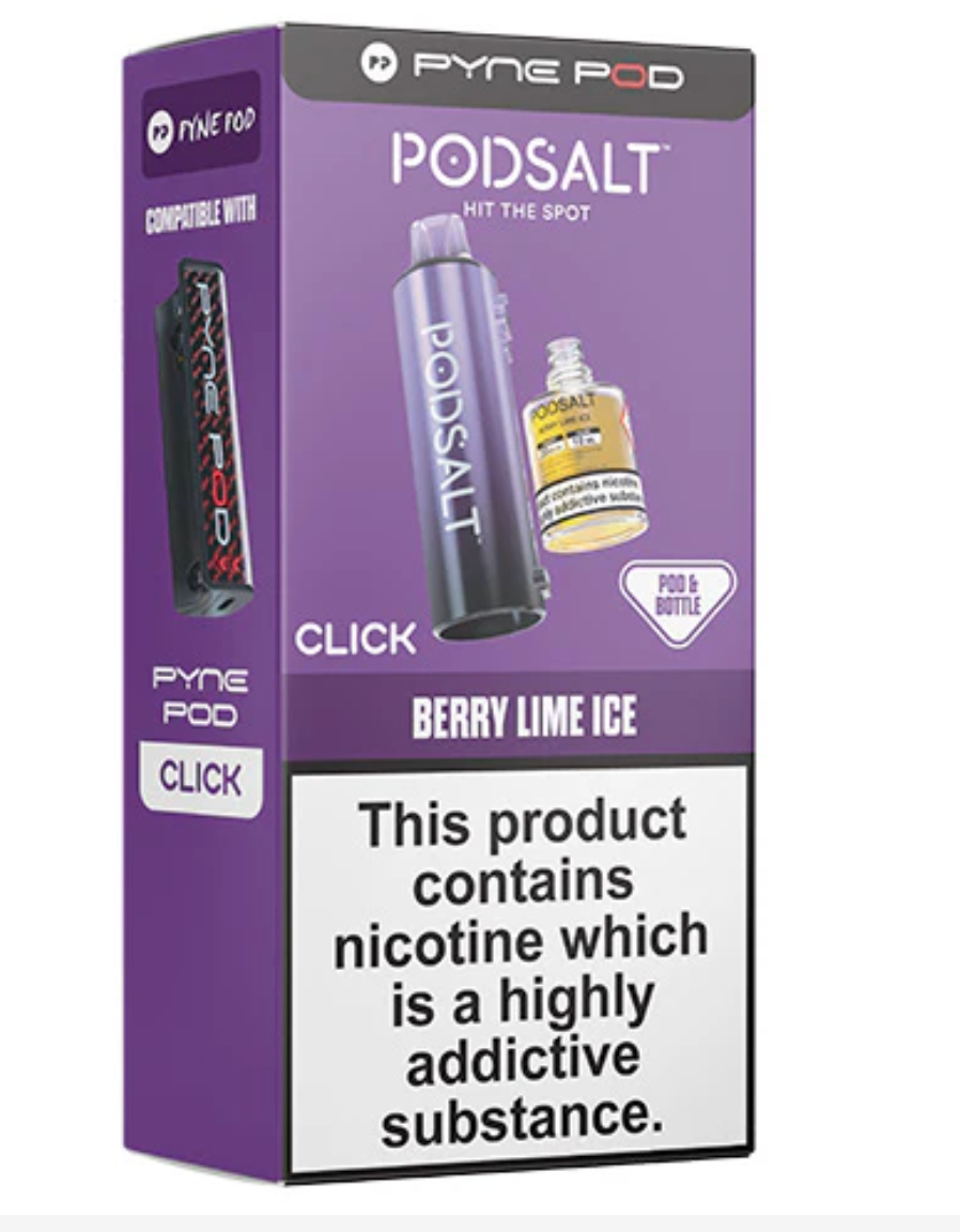 Pyne Pod Click Replacement Pod (Pack of 5) - Berry Lime Ice