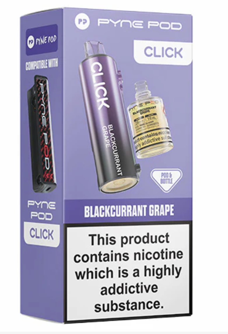 Pyne Pod Click Replacement Pod (Pack of 5) - Blackcurrant Grape