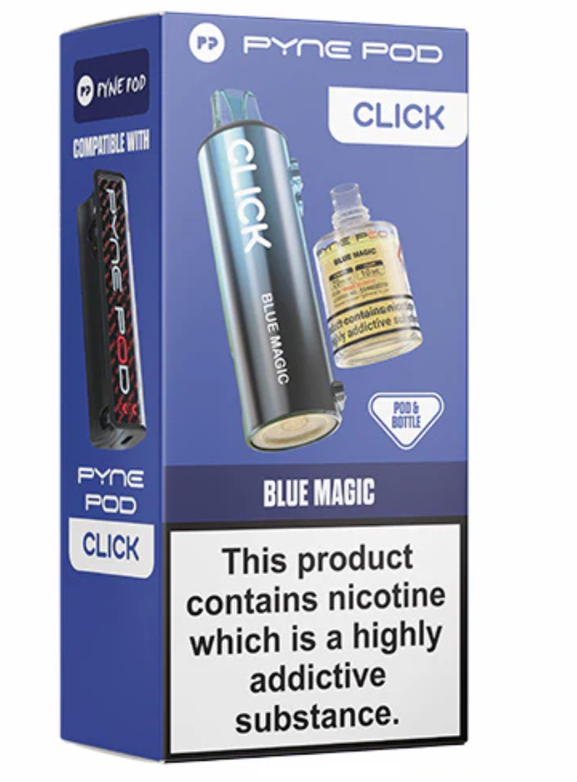 Pyne Pod Click Replacement Pod (Pack of 5) - Blue Magic