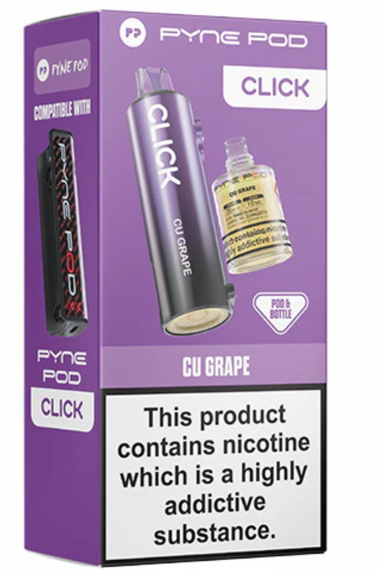 Pyne Pod Click Replacement Pod (Pack of 5) - CU Grape