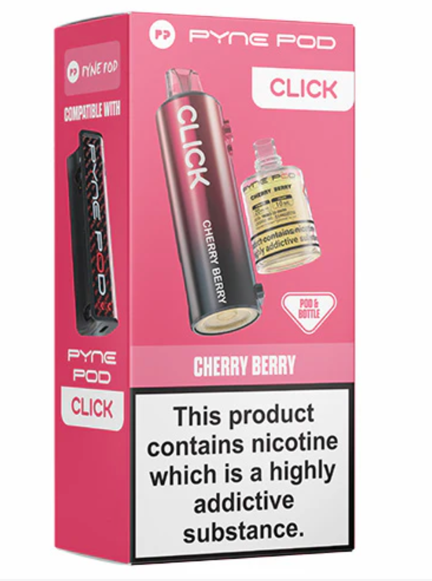 Pyne Pod Click Replacement Pod (Pack of 5) - Cherry Berry
