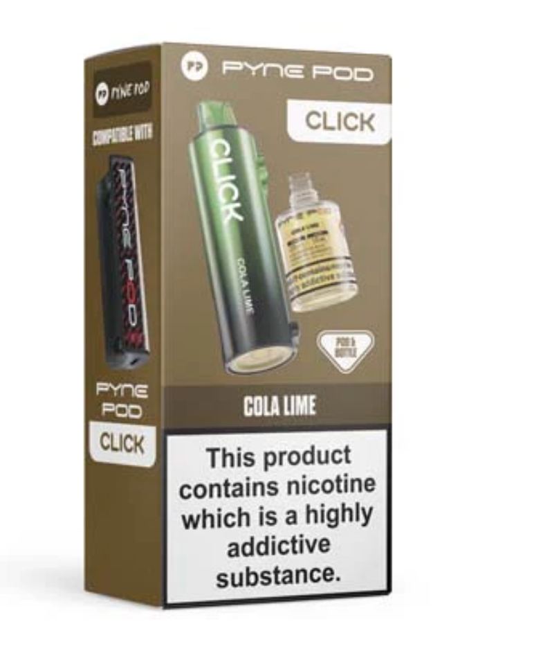 Pyne Pod Click Replacement Pod (Pack of 5) - Cola Lime