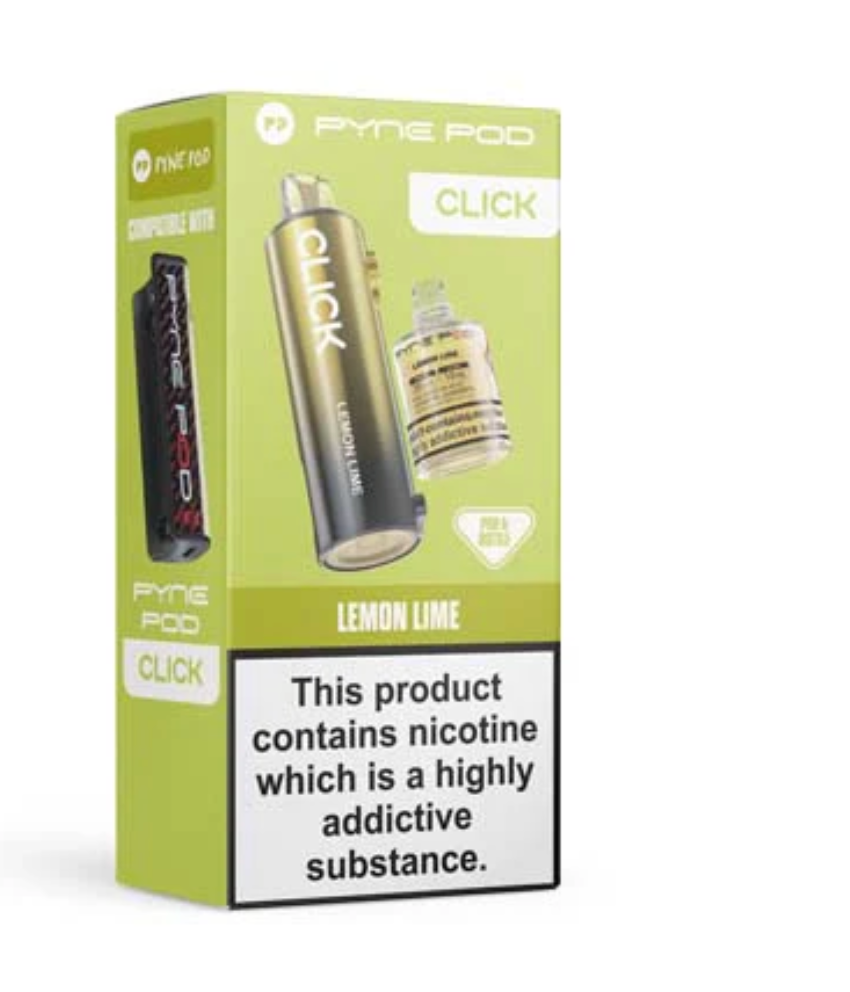 Pyne Pod Click Replacement Pod (Pack of 5) - Lemon Lime