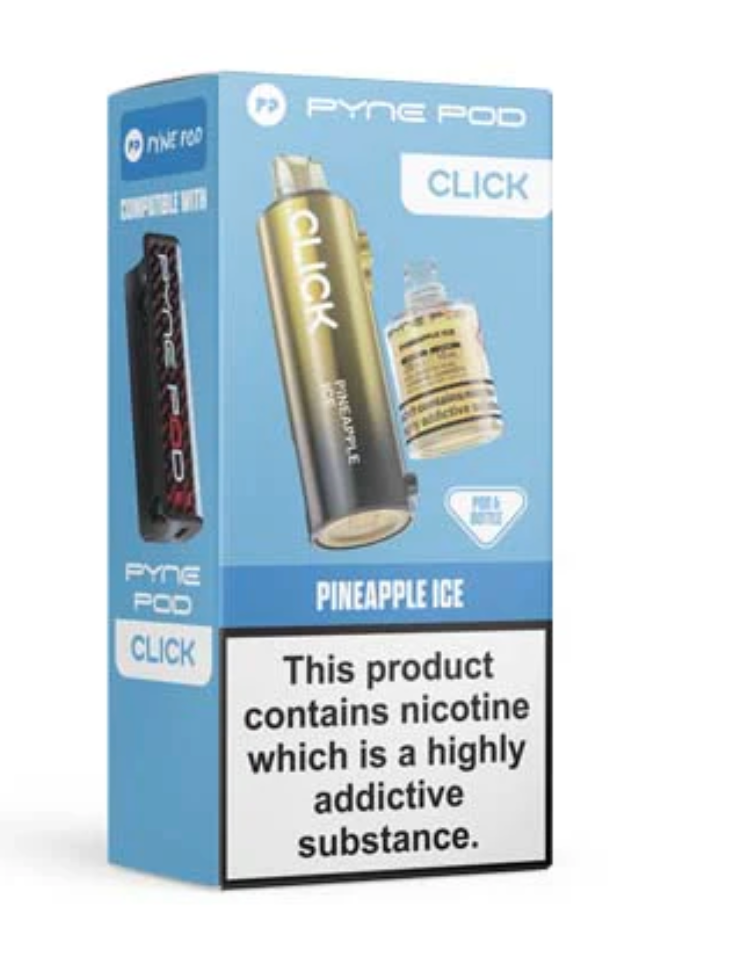 Pyne Pod Click Replacement Pod (Pack of 5) - Pineapple Ice
