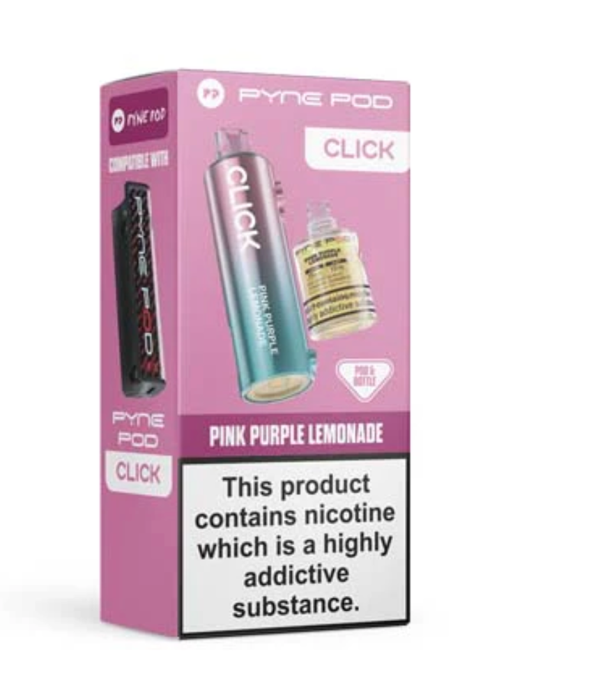 Pyne Pod Click Replacement Pod (Pack of 5) - Pink Purple Lemonade