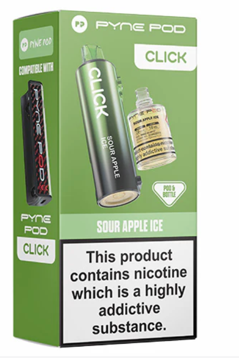 Pyne Pod Click Replacement Pod (Pack of 5) - Sour Apple Ice
