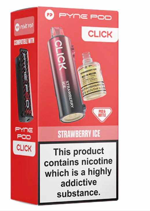 Pyne Pod Click Replacement Pod (Pack of 5) - Strawberry Ice