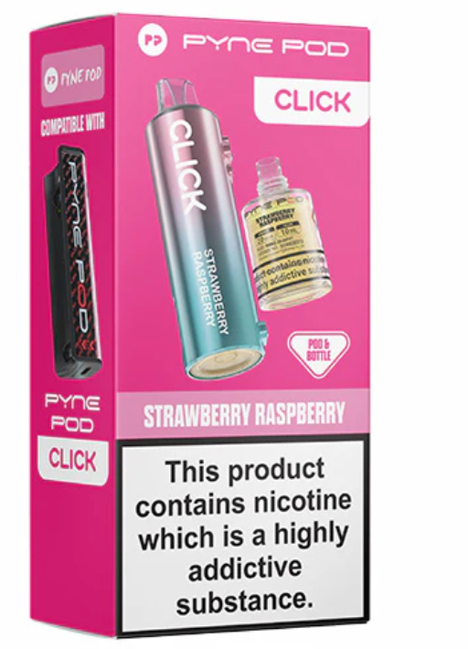 Pyne Pod Click Replacement Pod (Pack of 5) - Strawberry Raspberry