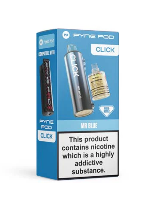 Pyne Pod Click Replacement Pod (Pack of 5) - Mr. Blue