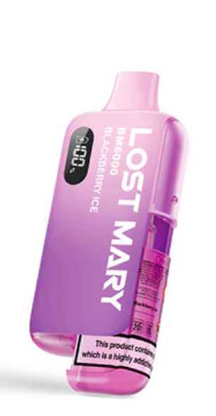 Lost Mary BM6000 Pre-Filled Pod Kit (Pack of 5) - Blackberry Ice