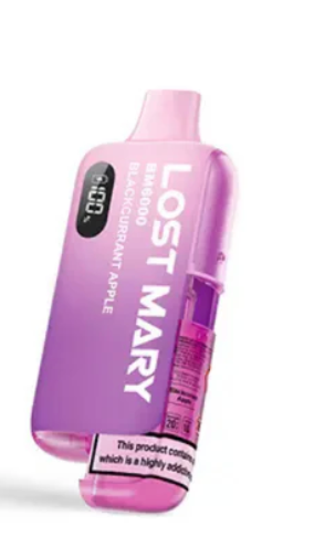 Lost Mary BM6000 Pre-Filled Pod Kit (Pack of 5) - Blackcurrant Apple