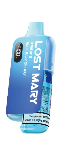 Lost Mary BM6000 Pre-Filled Pod Kit (Pack of 5) - Blue Razz Cherry
