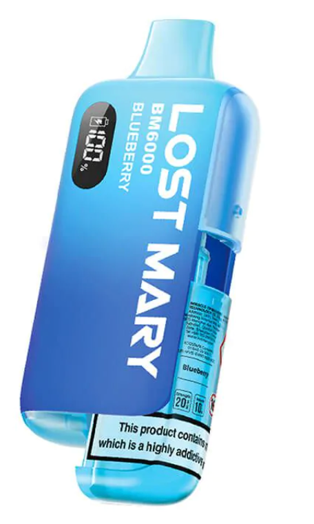 Lost Mary BM6000 Pre-Filled Pod Kit (Pack of 5) - Blueberry