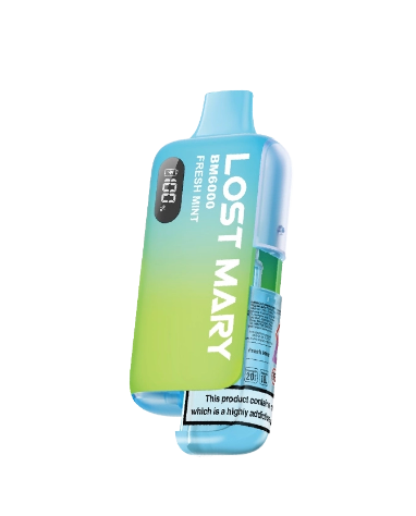 Lost Mary BM6000 Pre-Filled Pod Kit (Pack of 5) - Fresh Mint