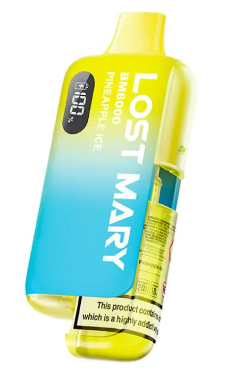 Lost Mary BM6000 Pre-Filled Pod Kit (Pack of 5) - Pineapple Ice