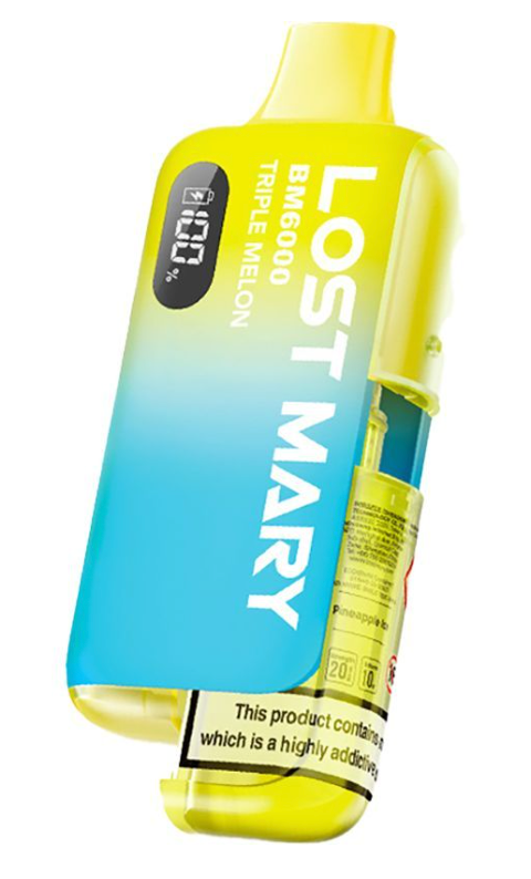 Lost Mary BM6000 Pre-Filled Pod Kit (Pack of 5) - Triple Melon