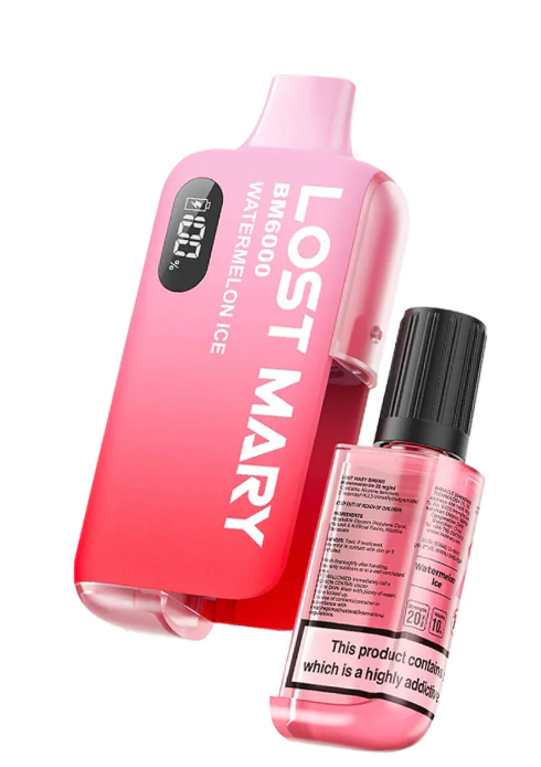 Lost Mary BM6000 Pre-Filled Pod Kit (Pack of 5) - Watermelon Ice