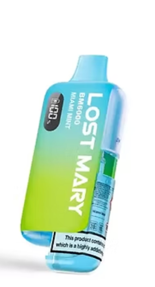 Lost Mary BM6000 Pre-Filled Pod Kit (Pack of 5) - Miami Mint