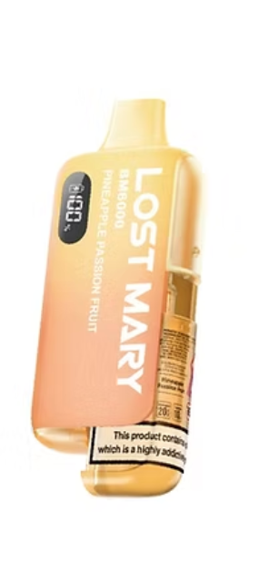 Lost Mary BM6000 Pre-Filled Pod Kit (Pack of 5) - Pineapple Passion Fruit