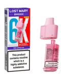 Lost Mary BM6000 Replacement Pods (Pack of 5) - Red Apple Ice