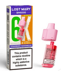 Lost Mary BM6000 Replacement Pods (Pack of 5) - Strawberry Watermelon