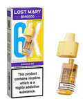 Lost Mary BM6000 Replacement Pods (Pack of 5) - Banana Ice