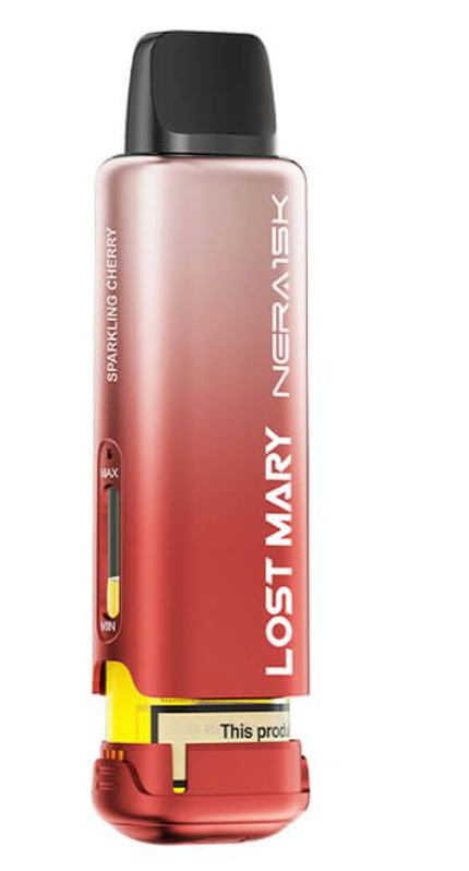 Lost Mary Nera Replacement Pods 15K (Pack of 5) - Fizzy Cherry