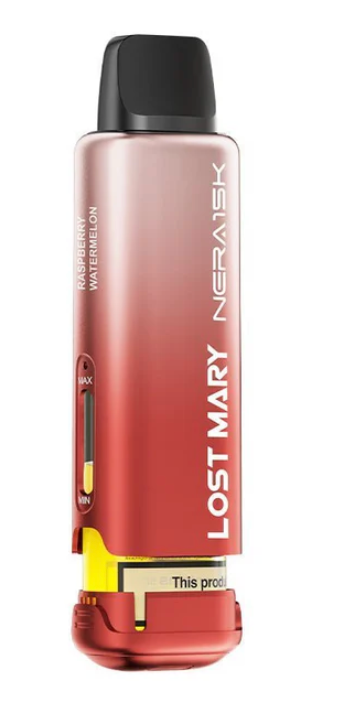 Lost Mary Nera Replacement Pods 15K (Pack of 5) - Raspberry Watermelon
