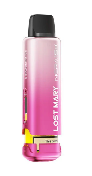 Lost Mary Nera Replacement Pods 15K (Pack of 5) - Strawberry Ice